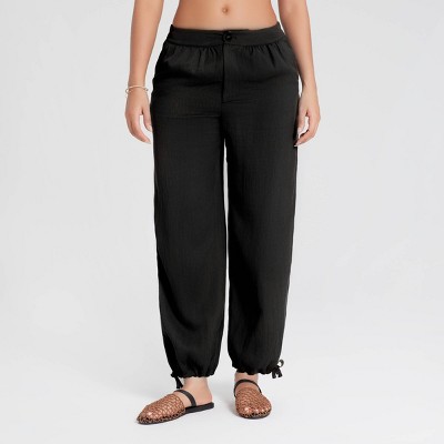 Women's Mid-Rise Balloon Leg Pull-On Pants - Universal Thread™