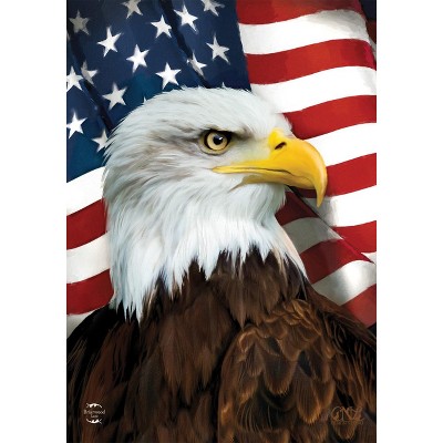 Briarwood Lane Everyday Garden Flag 12x18 For Outdoor American Eagle Patriotic Garden Flag Flags For Outside