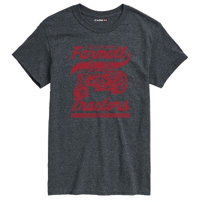 Men's - Case IH - Vintage Classic Red Brand Farmall Tractors Short Sleeve Graphic T-Shirt