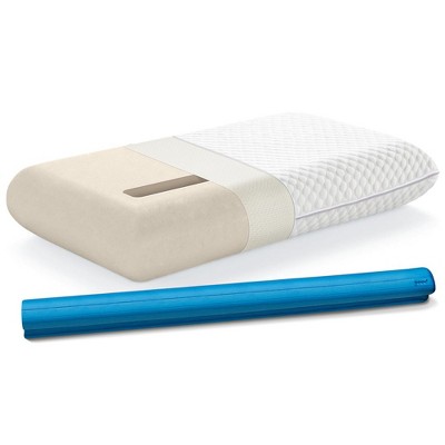 Good Pillow Orthopedic Bed Pillow for Neck and Shoulder Stress, Chiropractor-Designed Memory Foam Pillow with Unique Foam Rod Design