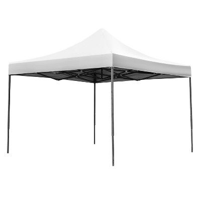 BestMassage Pop-Up Canopy Tent with Backpack Bag Portable Folding Gazebo, White