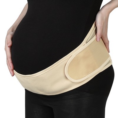 Unique Bargains Pregnancy Women Abdomen Support Adjustable Belly Bands Black 1PC