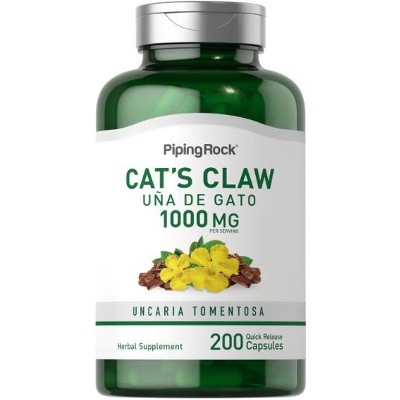 Piping Rock Cat's Claw 1000mg | 200 Capsules