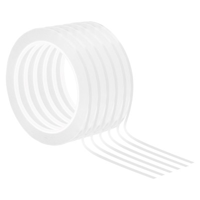 Unique Bargains DIY Art Film Thin Graphic Chart Highlight Marking Tapes 72 Yards 6 Pcs