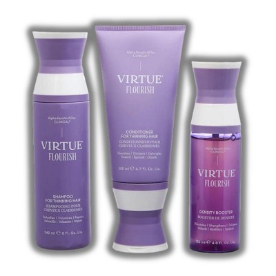 Virtue Flourish Hair Rejuvenation Treatment Kit | ideal for mild to moderate thinning and those seeking a more natural solution. - (3 Month Kit)
