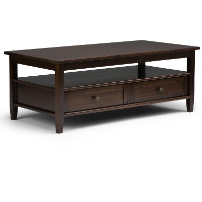 Warm Shaker - Coffee Table - Tobacco Brown