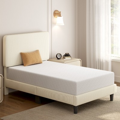 Yaheetech 8" Gel Memory Foam Mattress with Green Tea Scent, Cooling Tech, 3 Foam Layers