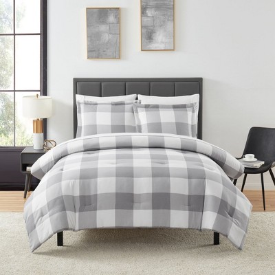 7 Piece Buffalo Plaid Bed in a Bag Set by Sweet Home Collection®