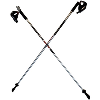 LEKI Nordic Walking Pacer Ultra Lightweight HM Carbon 105cm Silver