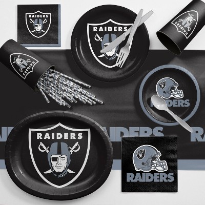 Las Vegas Raiders Football Party Supplies Collection