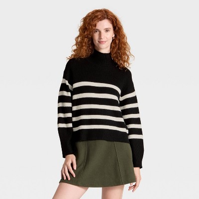 Women's Funnel Pullover Sweater - A New Day™