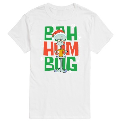 Men's - SpongeBob SquarePants - Squidward Bah Humbug Short Sleeve Graphic T-Shirt