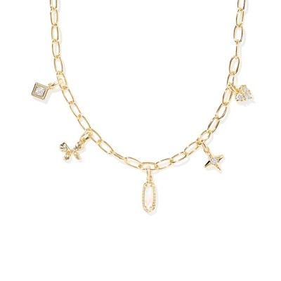 Kendra Scott Belle Cubic Zirconia Charm Necklace