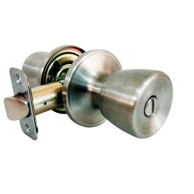 Faultless Tulip Satin Stainless Steel Privacy Knob Right Handed