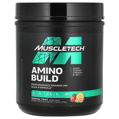 MuscleTech Amino Build, Tropical Twist, 21.64 oz (614 g)