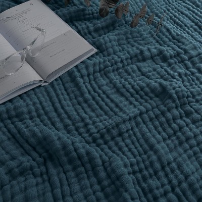 Muslin Cotton Blanket for Adults, Extra Large By Comfy Cubs