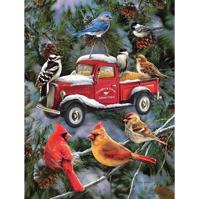 Sunsout Pickup Feeder 500 pc Jigsaw Puzzle 37145