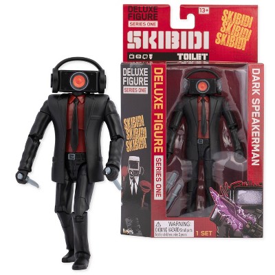 Skibidi Toilet Dark Speakerman 6" Action Figure