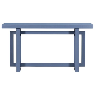 Dexmalle 59.1'' Painted Entryway Table with Pine Veneer