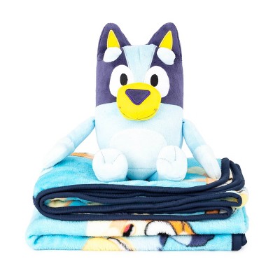 Bluey Dance Party Kids' Throw and Pillow Set