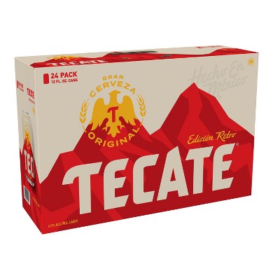 Tecate Original Mexican Lager Beer - 24pk/12 fl oz Cans