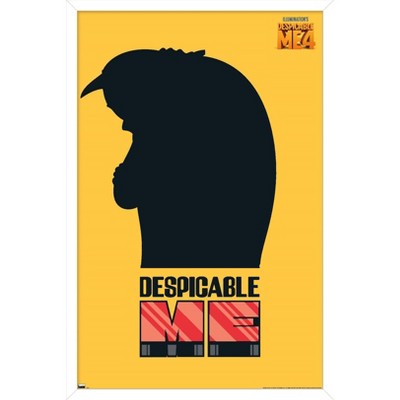 Trends International Illumination Despicable Me 4 - Gru Shadow Framed Wall Poster Prints