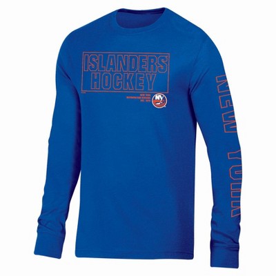 NHL New York Islanders Men's Long Sleeve Dark T-Shirt