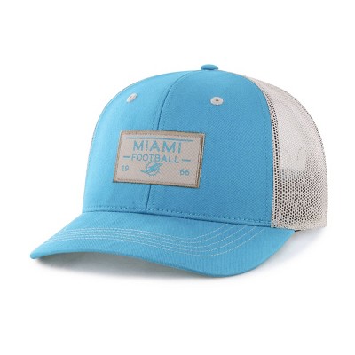 NFL Miami Dolphins Creek Hat: Team Logo Adjustable Baseball Cap