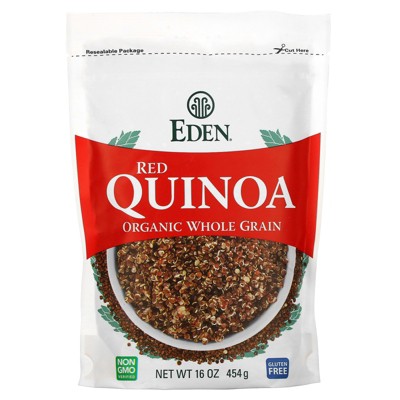 Eden Foods Organic Whole Grain, Red Quinoa, 16 oz (454 g)