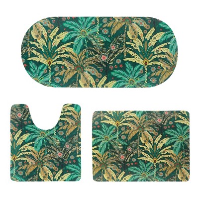 Evideco French Home Goods Decorative  Bath Mats – Ultra Absorbent Quick Dry Rug with Anti-Slip Rubber Backing