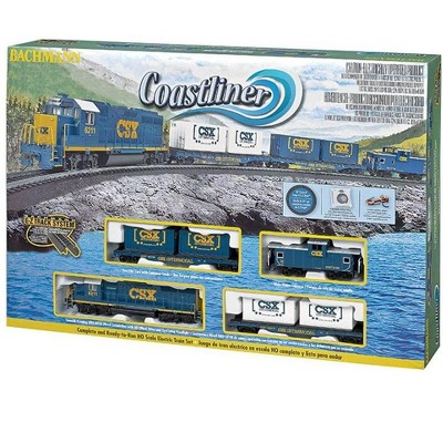 Bachmann Trains - Coastliner Ready To Run Electric Train Set - HO Scale