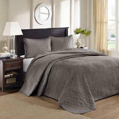 3 Pcs Elegant Reversible Fitted Bedspread Set, Classic Stitch Pattern Rich Depth and Texture Bedding Set, All Season Home Textile fits Lux Bedroom Decor