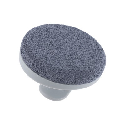 Unique Bargains Handle Bath Brush Body Scrubber for Bathroom 3.54"x2.75" 1 Set