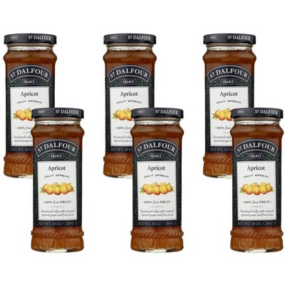 St Dalfour Apricot Fruit Spread - Case of 6/10 oz