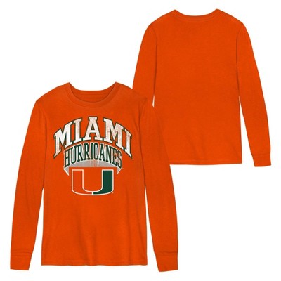 NCAA Miami Hurricanes Toddler Boys' Long Sleeve T-Shirt