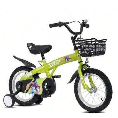 VASIP ThunderStrike 16 Inch Junior Sport Bike | Adjustable Training Wheels & Quick-Release Stand | Ergonomic Saddle for Kids Age 4-8