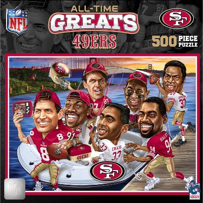 MasterPieces 500 Piece Puzzle - NFL San Francisco 49ers All-Time Greats