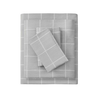 Oversized Cotton Flannel 4pc Sheet Set - Beautyrest