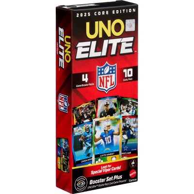 UNO Elite NFL Draft Pack Plus Card Game