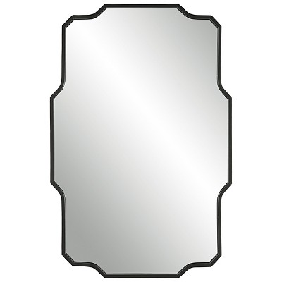 Uttermost Casmus Contemporary Iron Wall Mirror – Stylish Rectangular Design