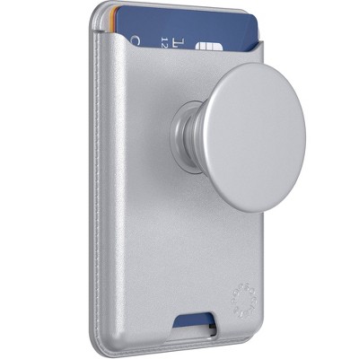 PopSockets Plant Leather PopWallet+ with PopGrip Cell Phone Grip and Stand with MagSafe