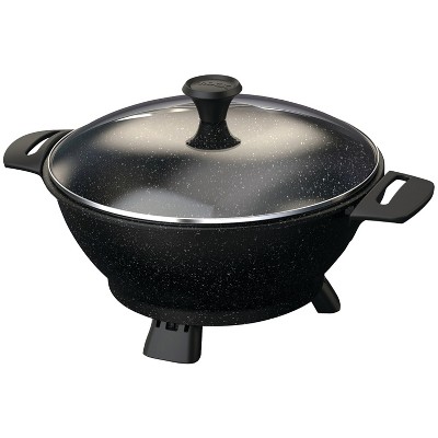 Starfrit Electric Multi-Use Pot with Bakelite Handles in Black