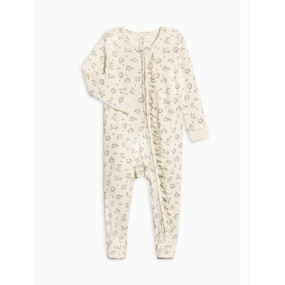 Neve Ruffle Zipper Sleeper