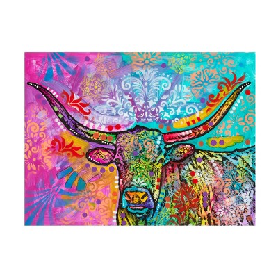 Trademark Fine Art - Dean Russo Exclusive Loredo Longhorn Canvas Art