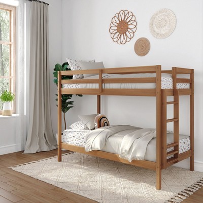 Now Furniture Bunk Bed for Kids, Twin over Twin, Engineered Wood