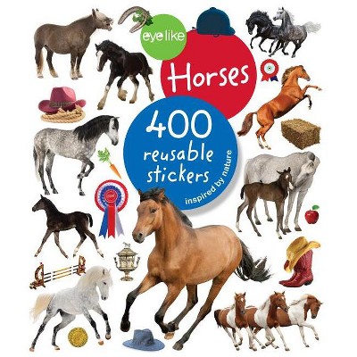 Eyelike Stickers: Horses - by  Workman Publishing (Paperback)