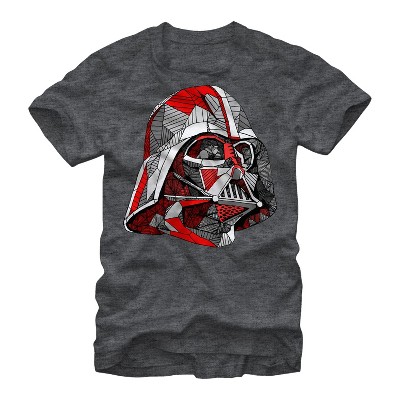 Men's Star Wars Multi-Faceted Darth Vader Helmet T-Shirt