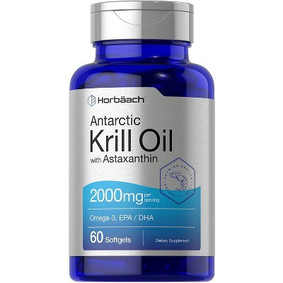 Horbaach Antarctic Krill Oil 2000mg | 60 Softgels