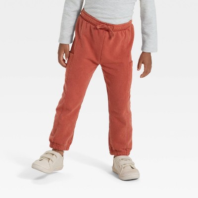 Toddler Boys' Washed French Terry Jogger Pants - Cat & Jack™