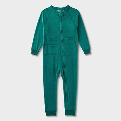 Toddler Adaptive Abdominal Access Fleece Union Suit Pajamas - Cat & Jack™